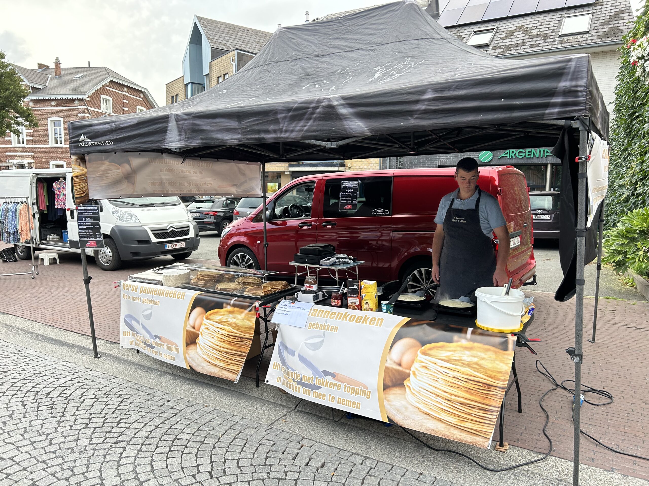 Markt Steenokkerzeel - Verse pannenkoeken